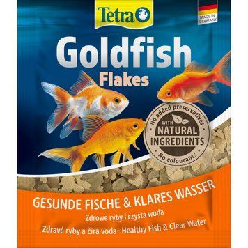 Корм сухий Tetra Goldfish Flakes для золотих рибок в пластівцях 12 г 766389 фото