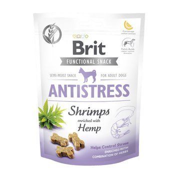 Ласощі Brit Care Functional Snack Antistress Shrimps д/собак напіввологі д/заспокоєння креветки 150 г 111422 фото