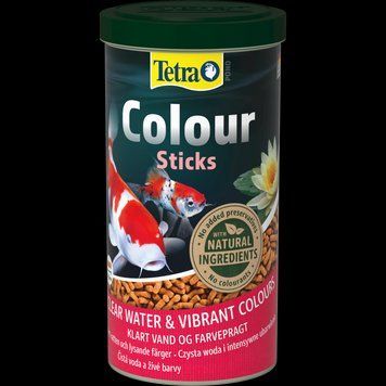Корм Tetra Pond Colour Sticks для всіх ставкових риб для яскравості забарвлення палички 1 л 124394СПЕЦЦЕНА фото