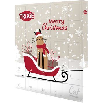 Адвент-календар Trixie PREMIO Cat Merry Christmas для котів асорті 30х34х3,5 см 24 комірки 9264_Christmas*** фото