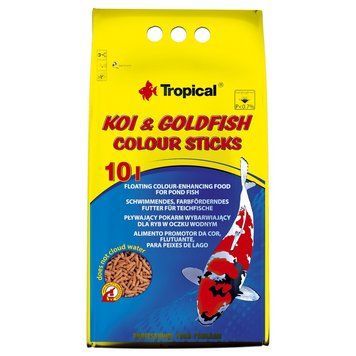 Корм Tropical Koi Goldfish Colour Sticks для ставкових риб палички 800 г/ 10 л 40656 фото