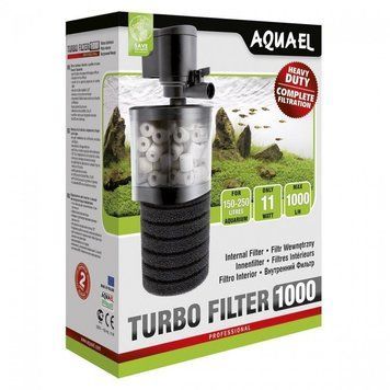 Фільтр Aquael для акваріума внутрішній Turbo Filter 1000 л/год на 150-250 л 109403 фото