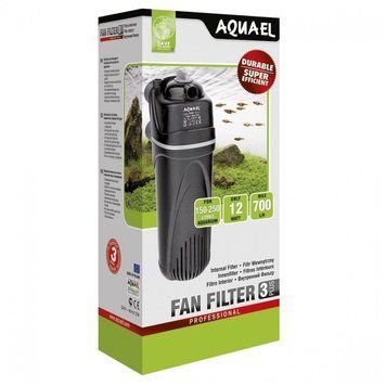 Фільтр Aquael для акваріума внутрішній Fan-3 Plus 700 л/год на 150-250 л 102370 /3071 фото