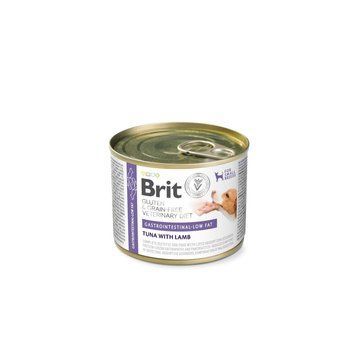 Корм вологий Brit VetDiet Gastrointestinal-Low Fat для собак при проблемах з травленням з обмеженим вмістом жиру з тунцем і 101317 фото