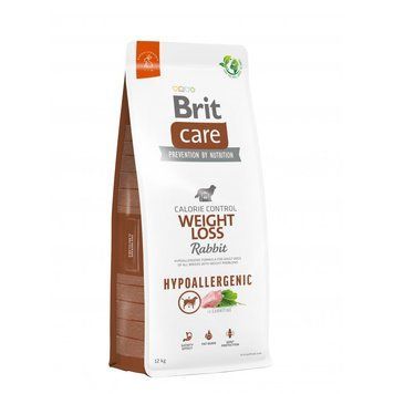 Корм сухий Brit Care Dog Hypoallergenic Weight Loss для собак із зайвою вагою гіпоалергенний з кроликом 12 кг 172225 фото