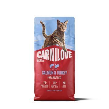Корм сухий Carnilove Active Salmon & Turkey для котів лосось та індичка 6 кг 173714 фото